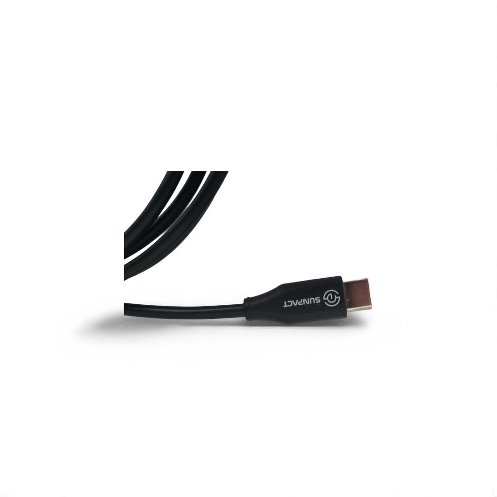 Sunpact USB-C Outdoor Kabel – 1,5 m – IP67 – beidseitig USB-C – gewinkelt & gerade – extra robust – Bild 6